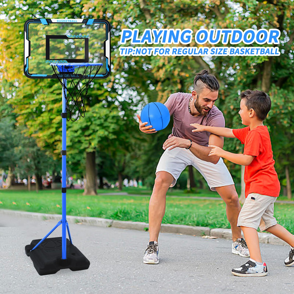 Nattork hoop ready for indoor or outdoor use