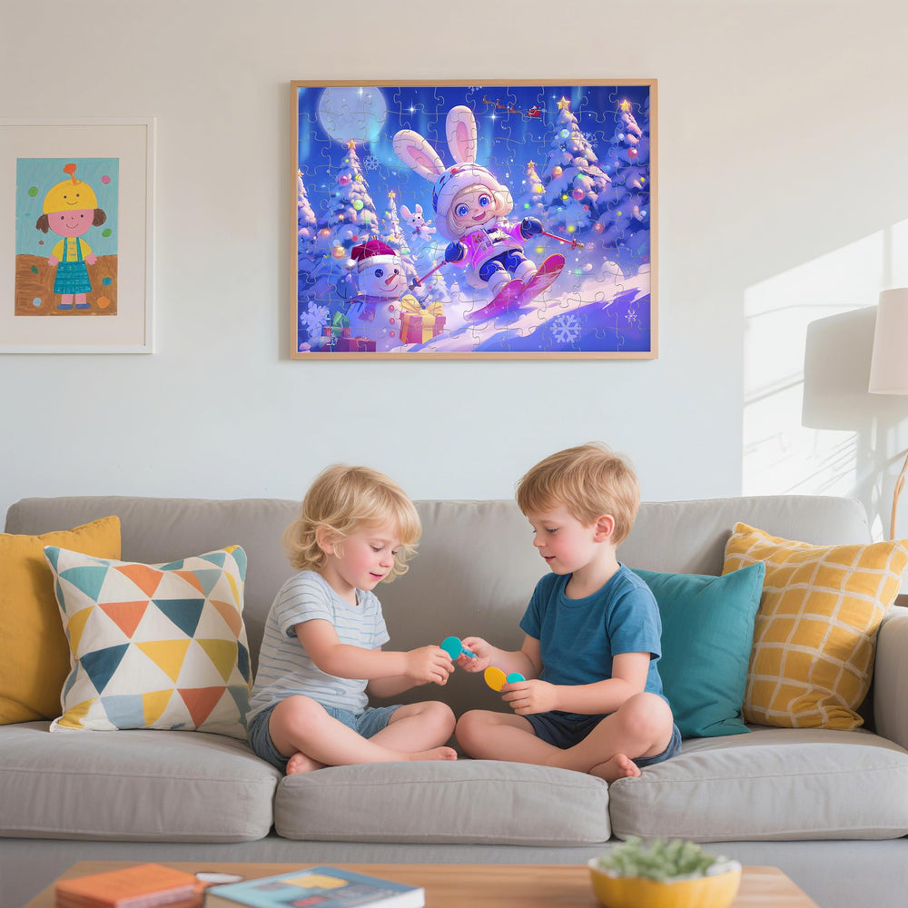 Nattork finished puzzle art can become unique wall decor.