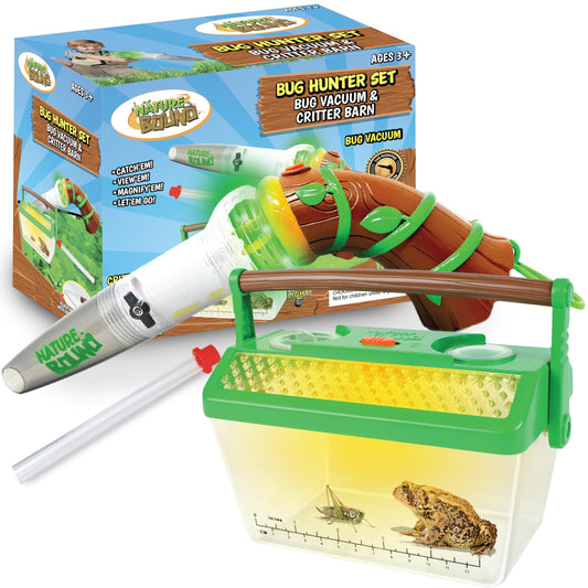 Nature Bound Bug Catcher core magnification offers close-up viewing for tiny insects.