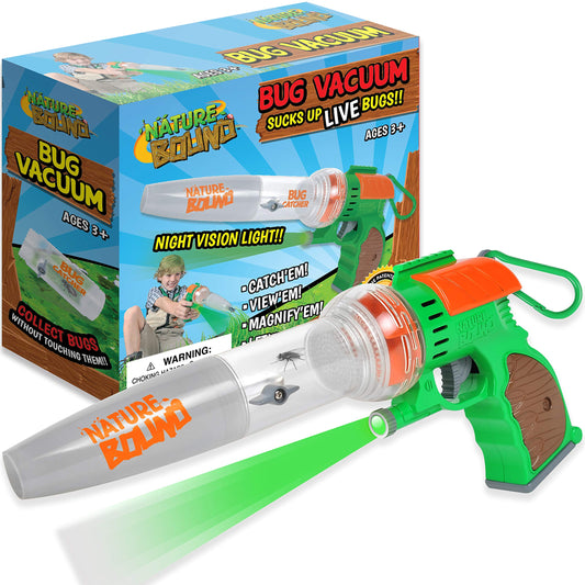 Nature Bound Bug Catcher Toy with LED light for easy nighttime bug hunts.