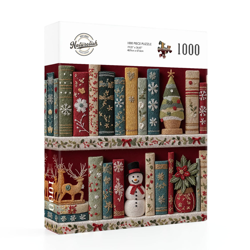 Naturelish Holiday Puzzle snap-fit pieces create a satisfying assembly feel.