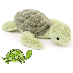NatureMan 11inch weighted plush turtle shell for cozy play and hugs.