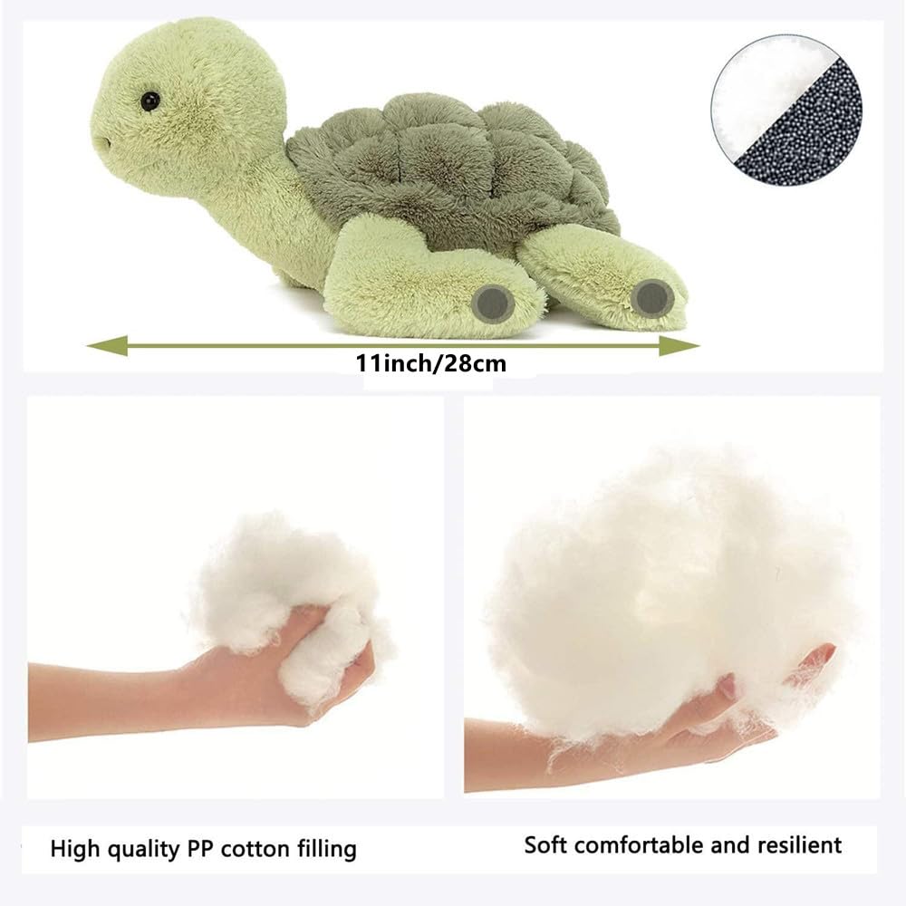 NatureMan weighted turtle hug offering a warm secure feel during reading time.