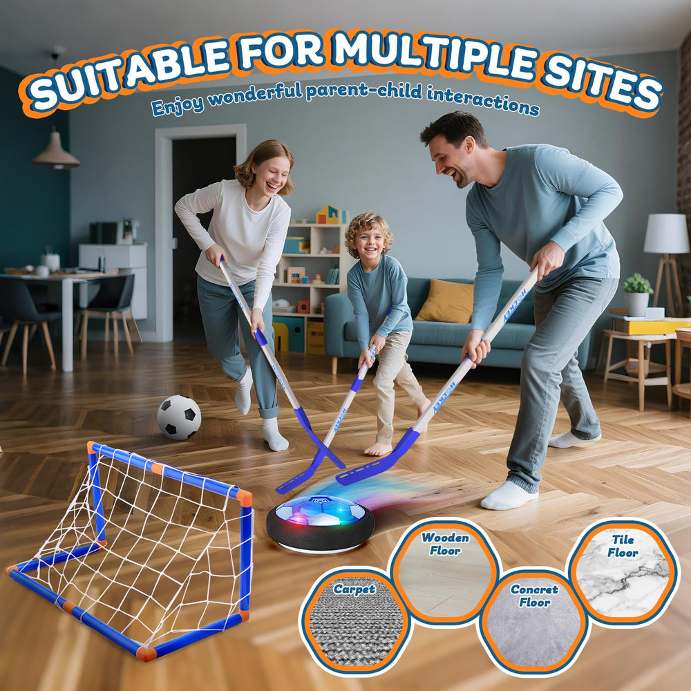 Nazano field hockey sticks and goals enable active backyard play.