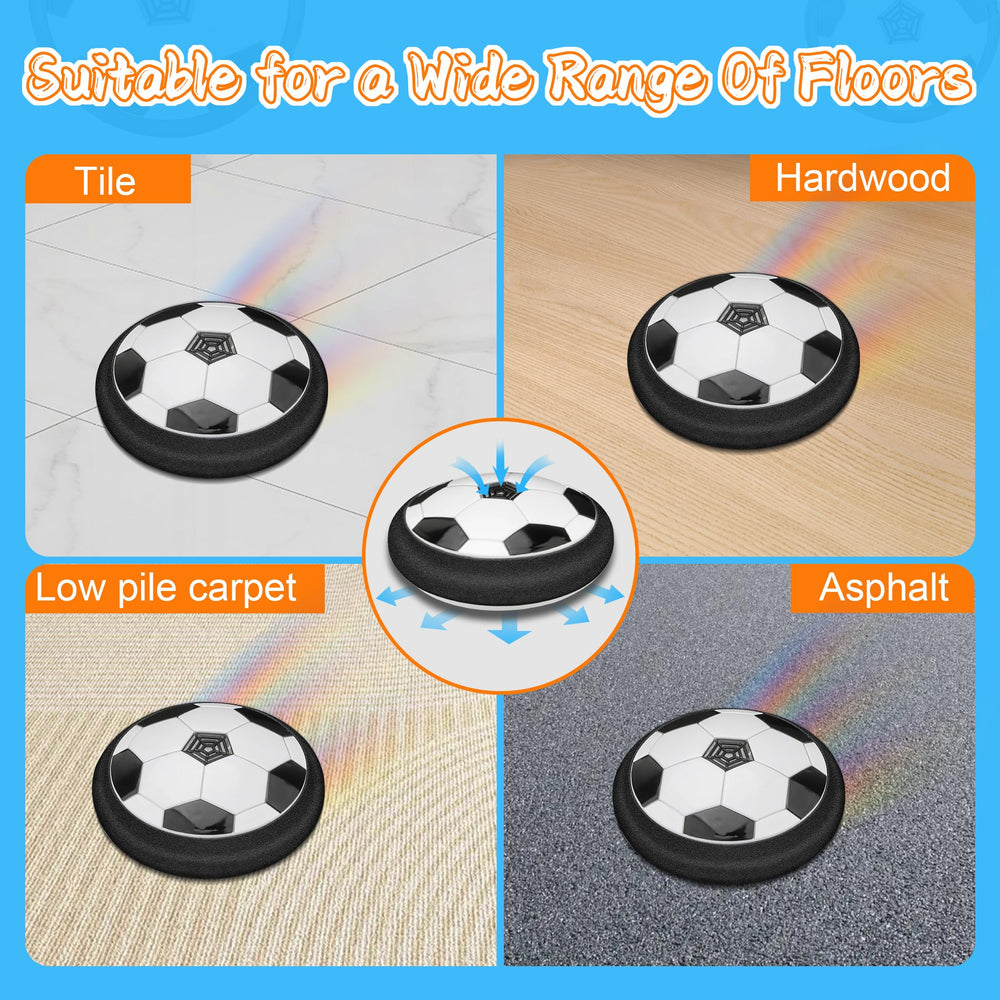 Nazano soft foam bumpers protect walls and furniture during games.