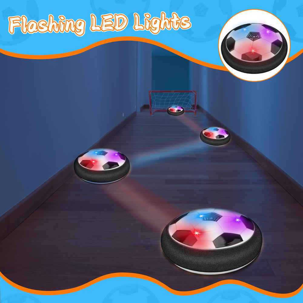 Nazano suspension technology lets the ball float on smooth floors.