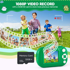 NBKLS kids camera features 16x digital zoom for distant subjects.