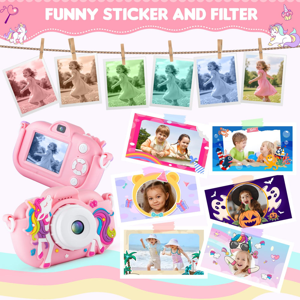 NBKLS Kids Camera display screen supports quick preview and playback.