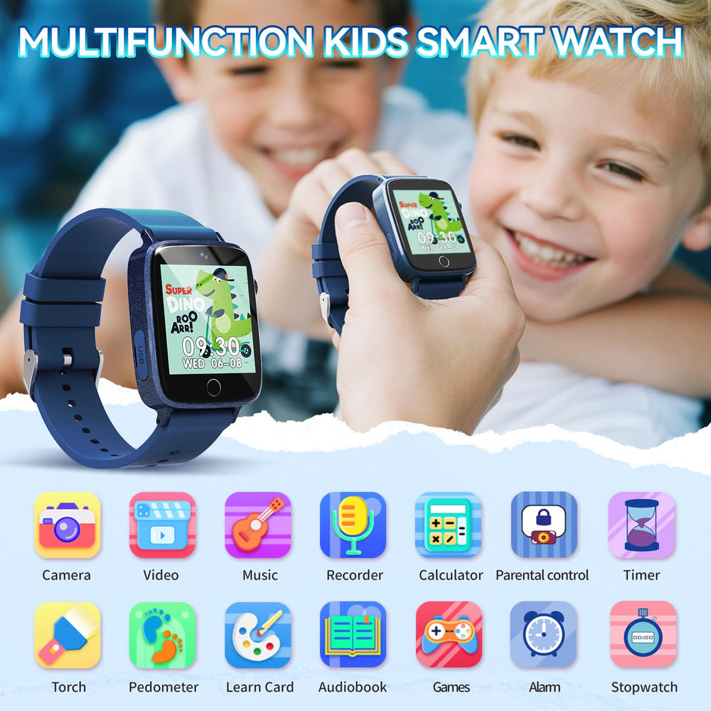 NBKLS Kids Smart Watch selfie camera for capturing kid moments on the move.