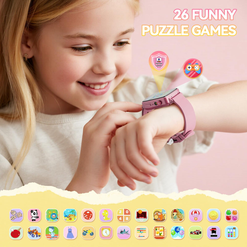 NBKLS Kids Watch puzzle games promote logic and memory during daily play