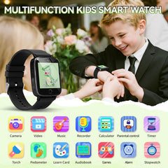 NBKLS Kids Watch touch screen for easy navigation during play