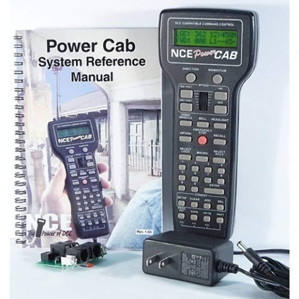 NCE Power Cab DCC Starter Set wireless compatibility for flexible layout control