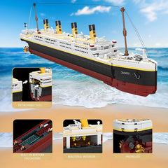 NDZUI Titanic blocks compatible with major brands for versatile building