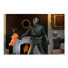 NECA collector-friendly box with opening flap supports easy viewing and gifting.