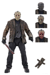 NECA Ultimate Jason in battle pose for dramatic display