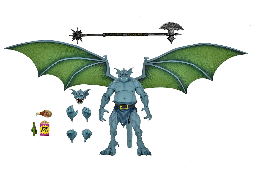 NECA Gargoyles Broadway figure front view with poseable articulation for dynamic display.
