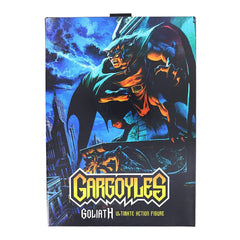 NECA Gargoyles Goliath Ultimate 7in window box packaging for safe display