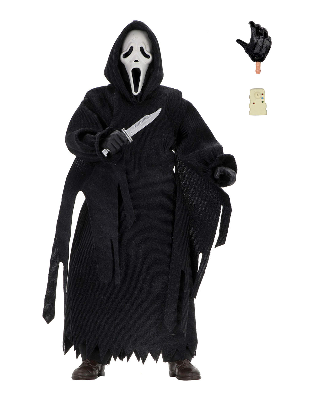 NECA Ghost Face 8-inch clothed figure for display and posing.
