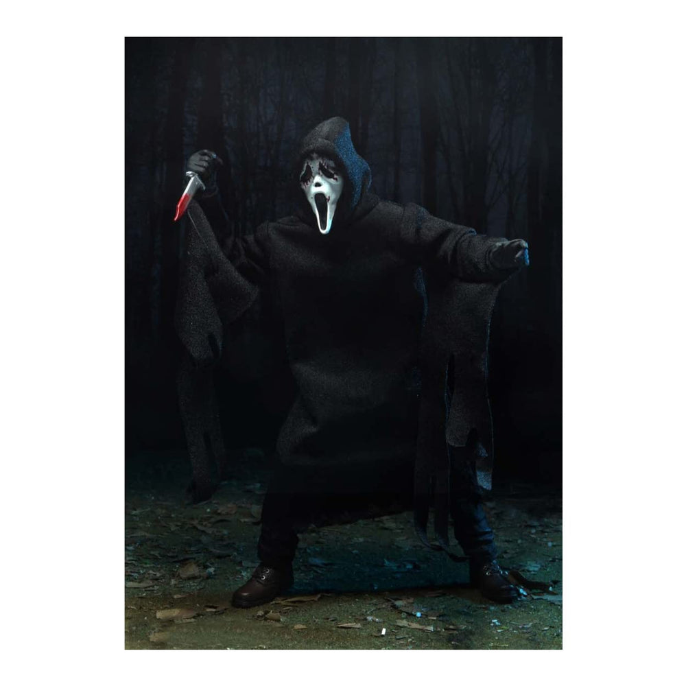 NECA Ghostface glow-in-the-dark head for night displays