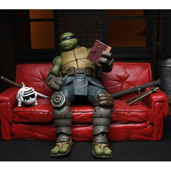 NECA The Last Ronin Ultimate Unarmored figure in battle-ready pose for dynamic display.