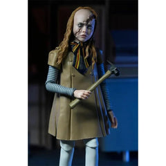 NECA M3GAN robot head with swappable faceplates for versatile looks