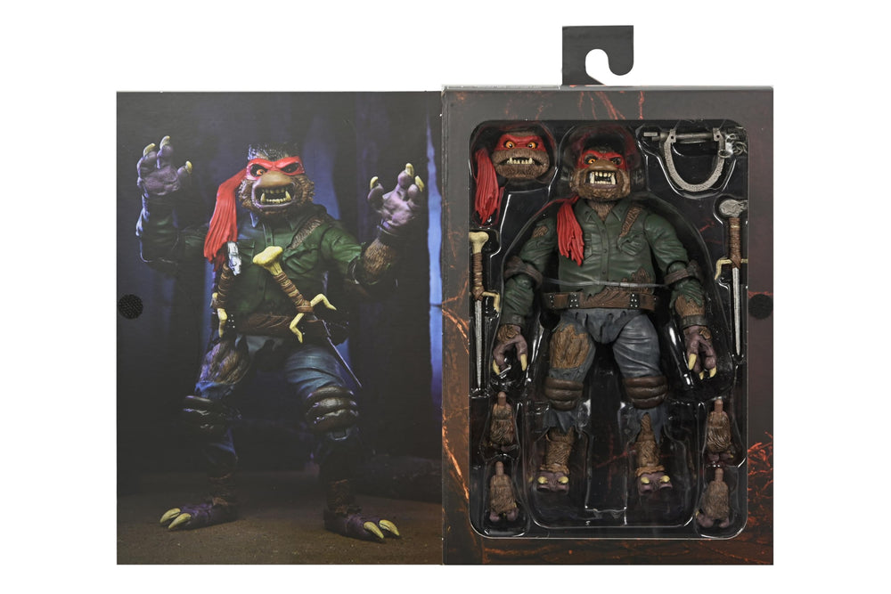 NECA Raphael Wolfman features interchangeable heads for expressive poses