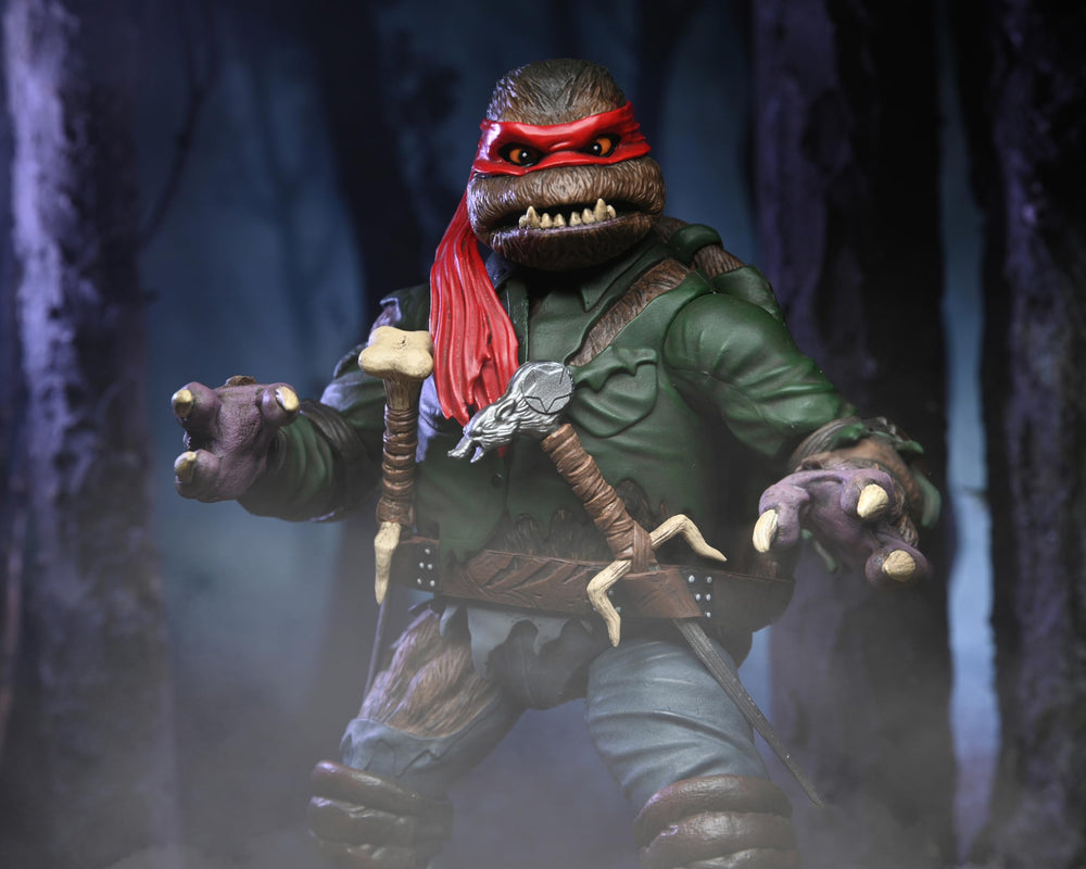 NECA Wolfman cane accessory with wolf-head styling