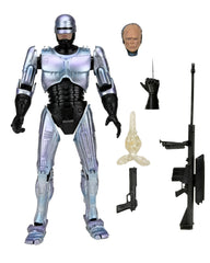 NECA RoboCop Ultimate figure featuring Cobra Assault Cannon for dynamic display
