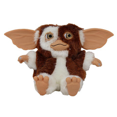 NECA Similing Gizmo plush toy front view with soft multicolor fur for cozy hugs.