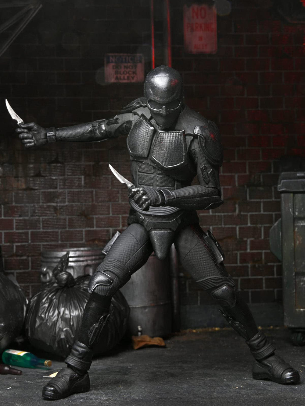 NECA The Boys Ultimate Black Noir figure interchangeable hands for action stances.