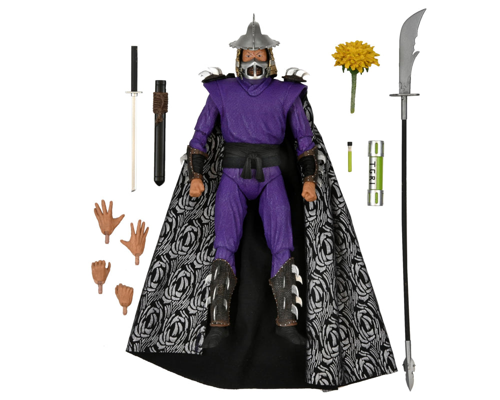 NECA Ultimate Shredder figure in dynamic pose for display and play.