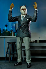 NECA Invisible Man cup with straw supports interactive display scenes.