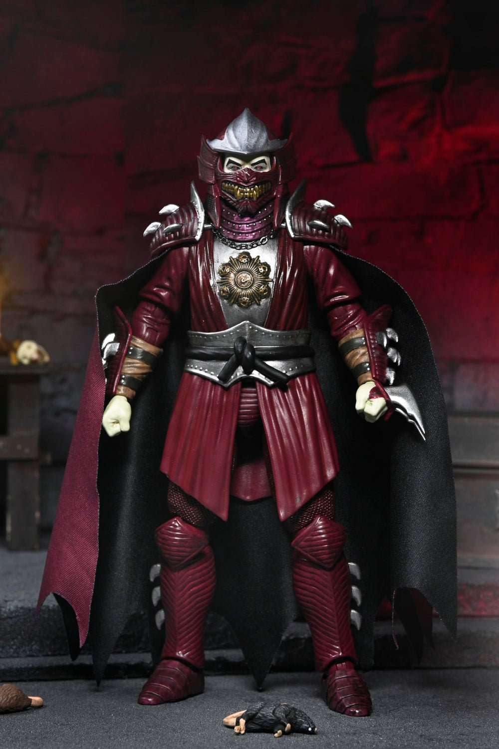 Spear accessory for action-ready NECA Shredder Dracula display