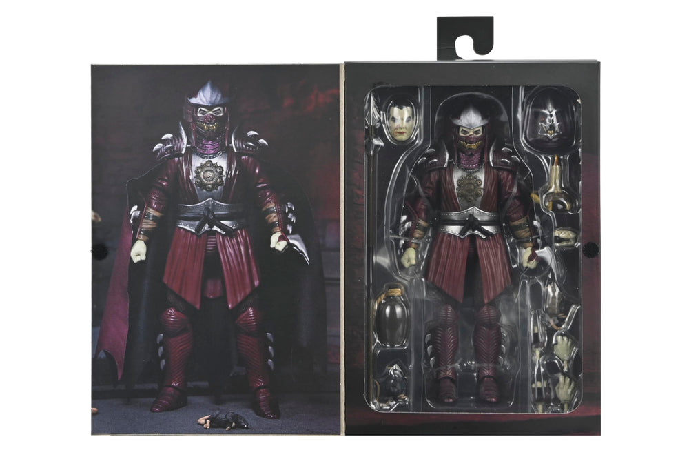 Three Shredder Dracula heads collection for versatile display