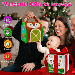 NECTAR BABY travel strap helps hang toys during flights or road trips