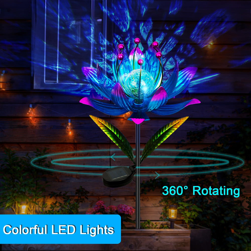 NEFELIBATE wind spinner patio-lawn-garden-art brightens yards with color and motion