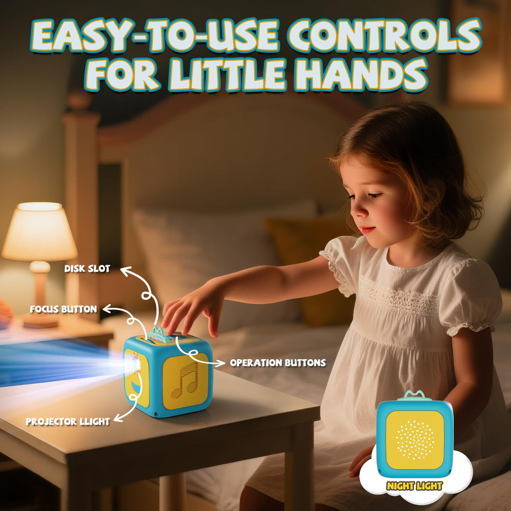 Neikko Story Projector portable design makes storytelling easy anywhere