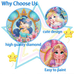 nekpiahu kids crafting with diamond art kit during quiet time