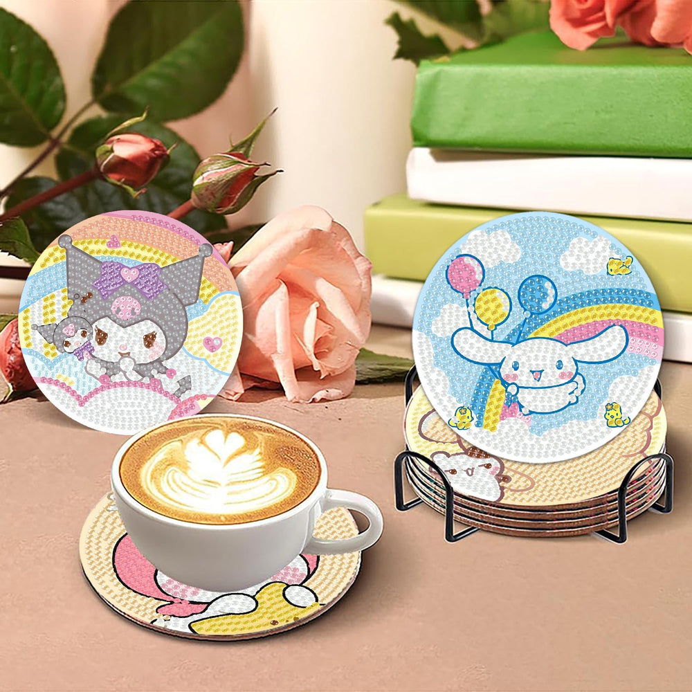 nekpiahu thickened wood coasters offer durability