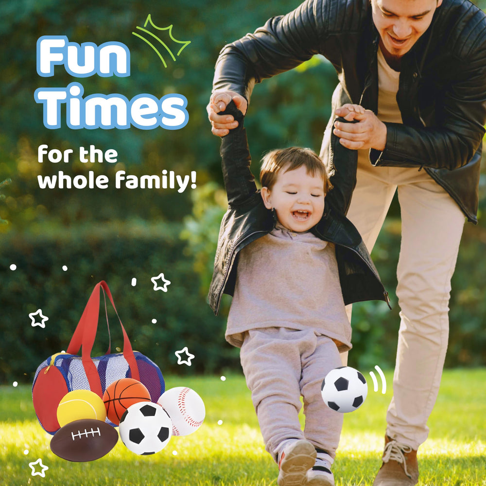 Neliblu basketball ball for toddlers, promotes active movement and coordination.