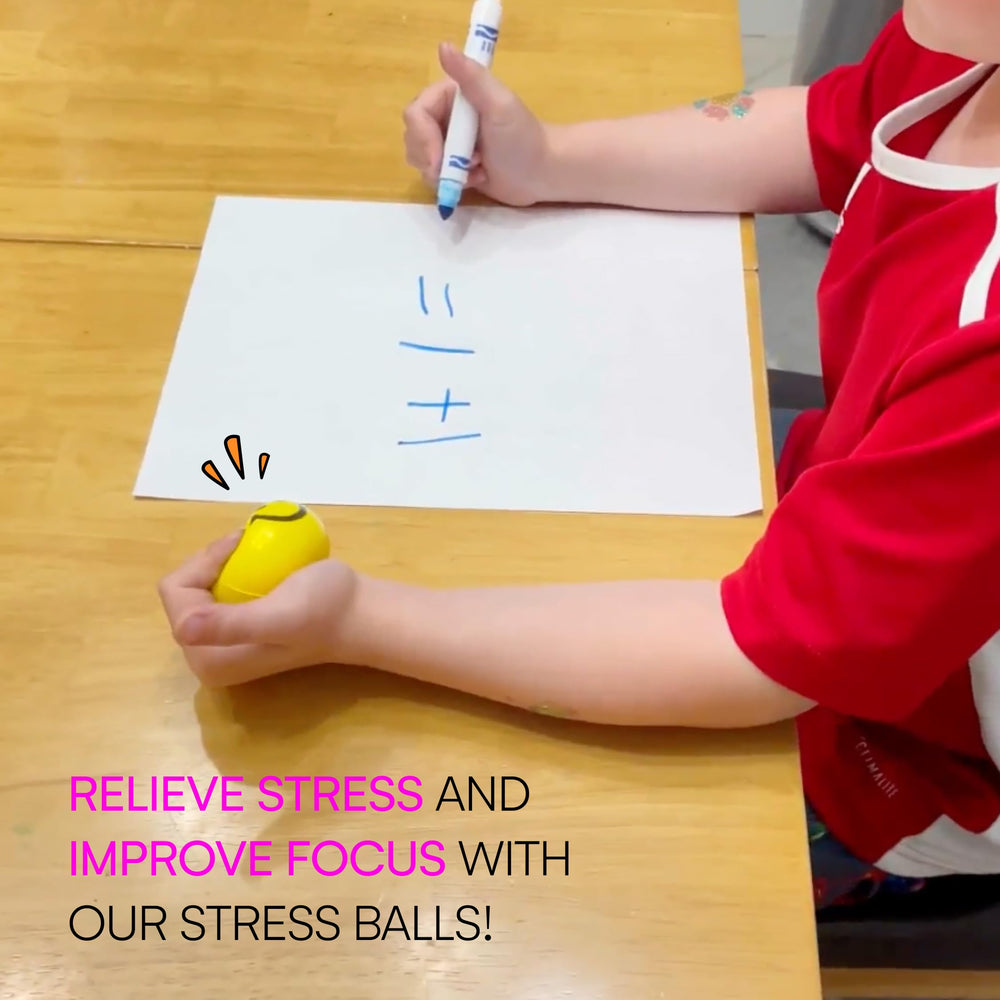 Neliblu durable soft-material stress ball for long-lasting squishy play.