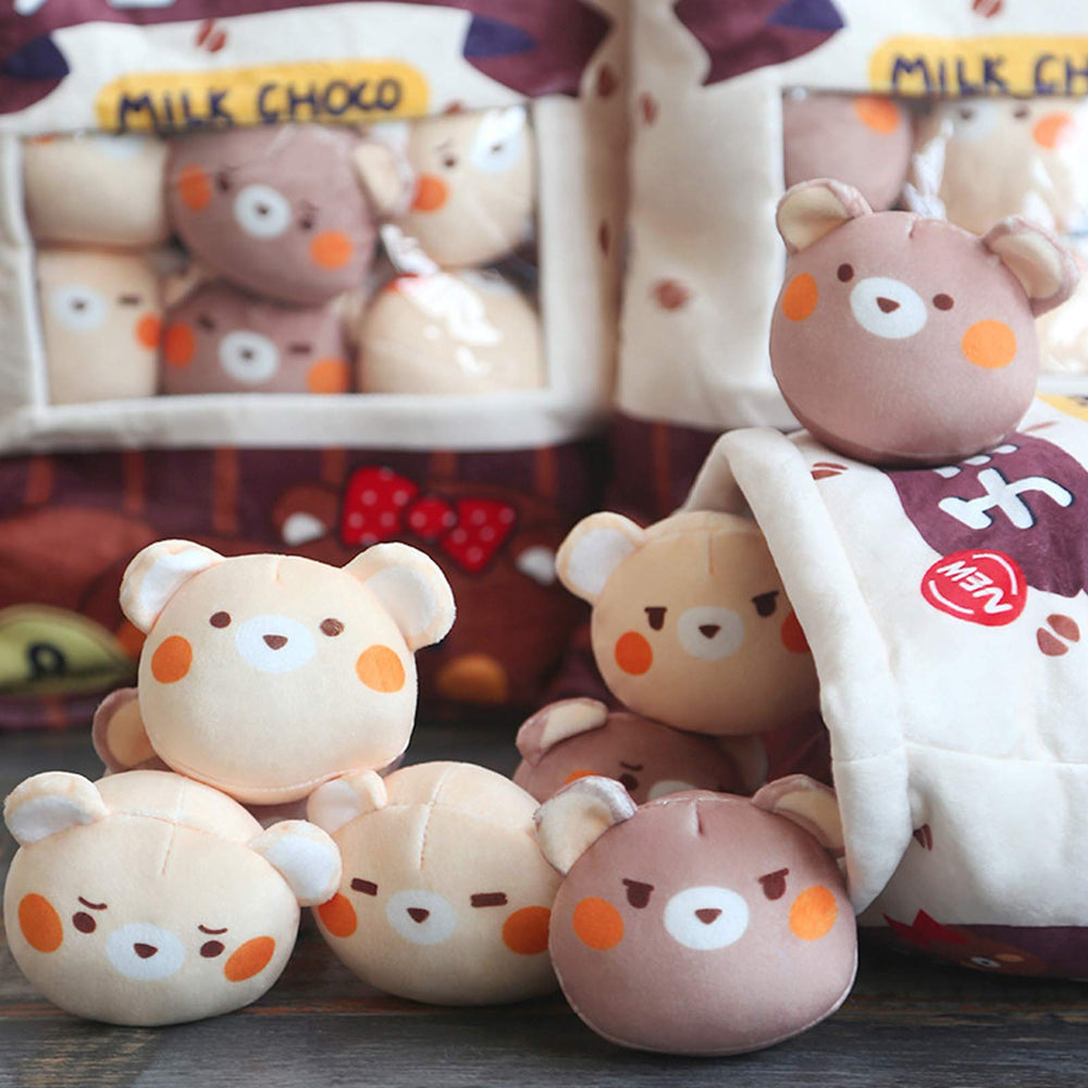 Nenalayo gift for girls bear pillow—adorable present with flexible gift options.