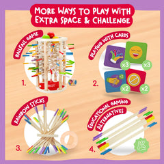 Nene Toys BALLFALL Jumbo colorful sticks for color matching and counting