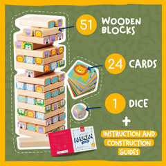 Nene Toys Safe Beechwood with rounded edges keeps playtime worry-free
