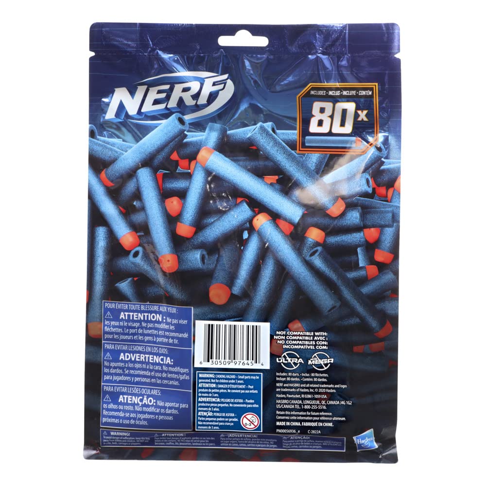 Compatible with all Elite darts, these refill darts support versatile Nerf battles