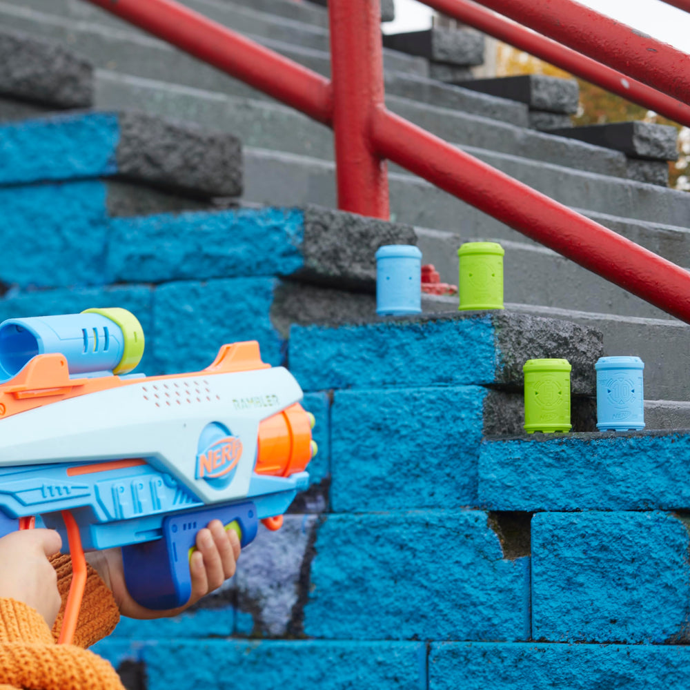 NERF Elite Junior Rookie Pack includes 32 darts for extended play sessions.