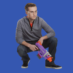 Requires batteries for motorized blasting to elevate play sessions