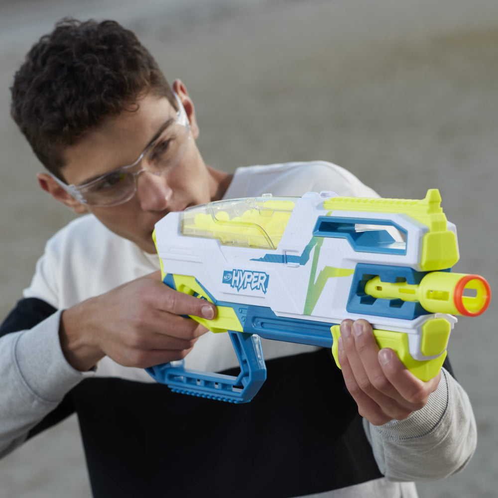 Eyewear included for immediate eye protection during play