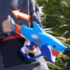 Nerf Junior Wild Sharkfire lightweight grip fits small hands comfortably.