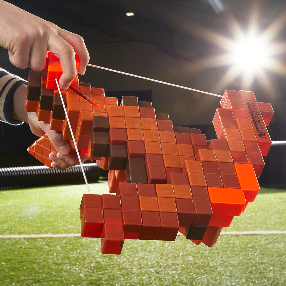 Officially licensed Minecraft crossbow design from Nerf